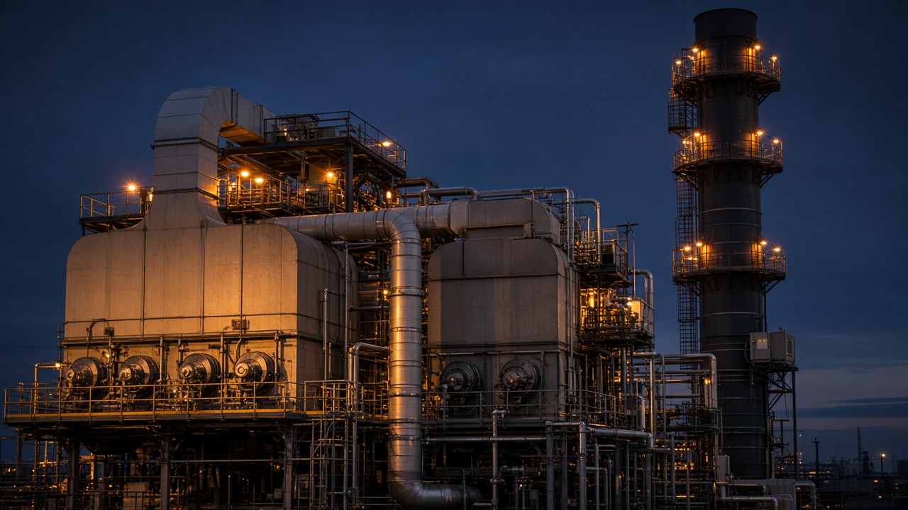 Fired heaters and stack with emissions monitoring
