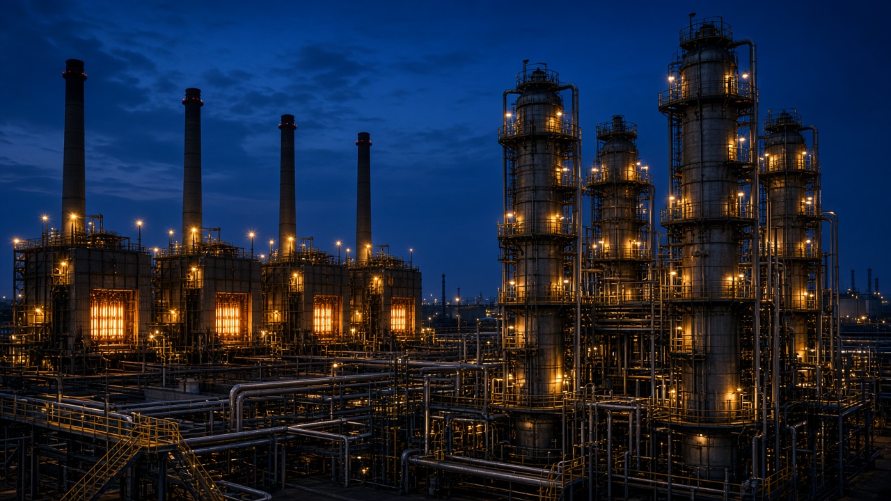 Catalytic reforming heaters and reactor stack
